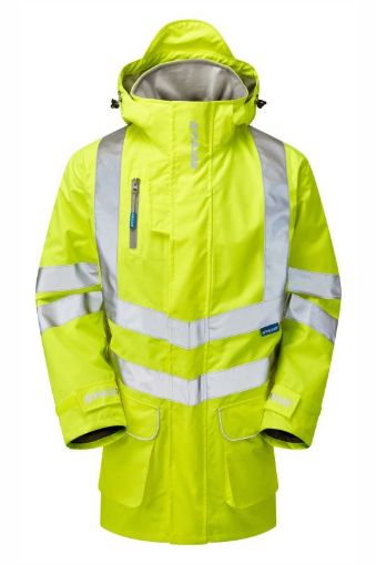 Picture of PULSAR® PROTECT Yellow Mesh Lined Storm Coat 