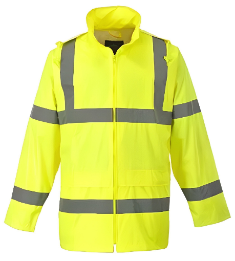 Picture of  Portwest H440 Hi-Vis Rain Jacket Yellow