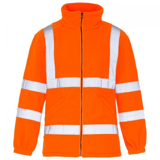 Picture of Supertouch - Hi Vis Micro Fleece Orange Jacket