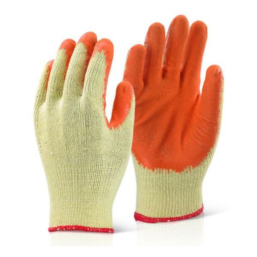 Picture of Beeswift Economy Grip Glove Orange 10 XL