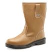 Picture of Tan Leather Warm Lined Safety Rigger Boot