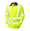 Picture of WOOLSERY ISO 20471 Class 3 Coolviz Sleeved Polo Shirt