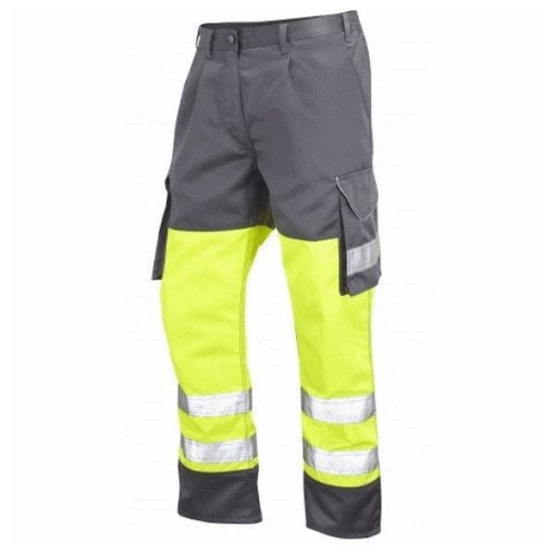 Picture of BIDEFORD ISO 20471 Class 1 Cargo Trouser Yellow/Grey