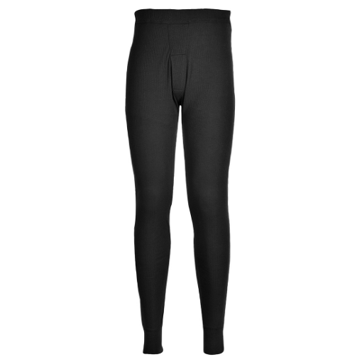 Picture of Portwest Thermal Trousers Black     