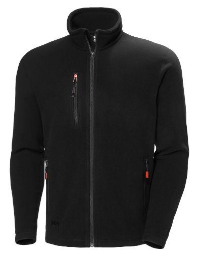 Picture of Oxford Fleece Jacket - Black 990 