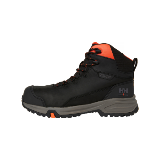 Picture of Manchester Safety Boots Ltr Mid S7L Ht - Black/Grey 999 