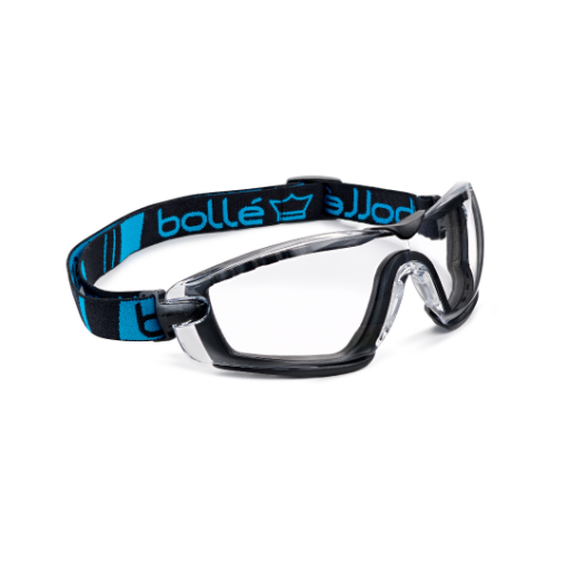 Picture of Bolle COBFSPSI Cobra Clear PC Lens - Foam Wrap-Around And Strap