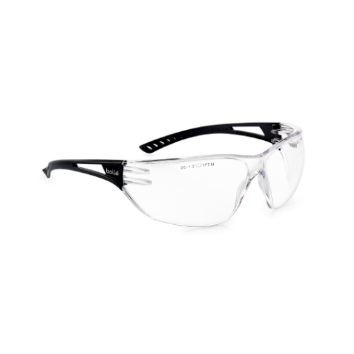 Picture of Bolle SLAPSI Slam Platinum Lite Clear Lens Safety Glasses