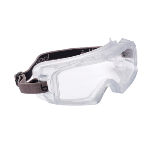 Picture of Bolle COVARSI Coverall Clear PC Lens Platinum Lite Safety Goggles