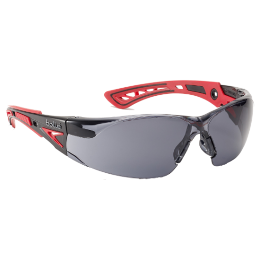 Picture of Bolle Safety RUSH+ Anti-Mist Safety Glasses with Clear and Smoke Lenses