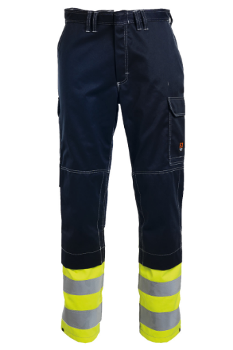 Flame-Retardant-safety-trousers-yellow-and-navy