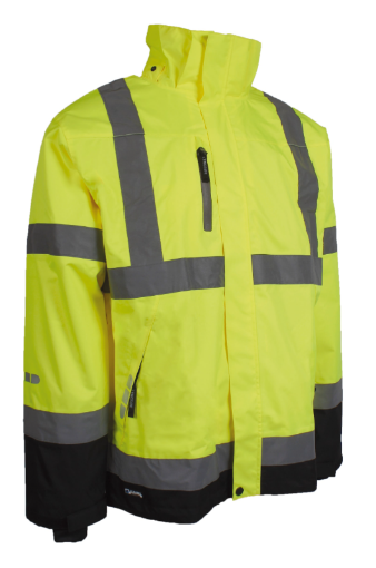 Breathable-Hi-Vis-Rain-Jacket-Yellow-and-Navy