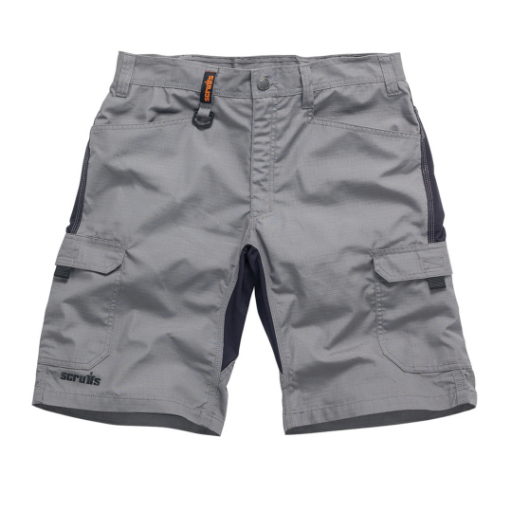 Scruffs-Trade-Flex-Shorts-Graphite