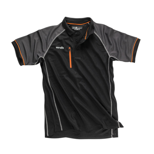 Scruffs-Trade-Active-Polo-Black