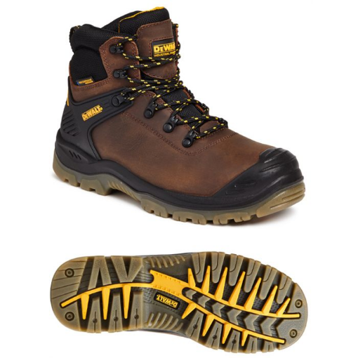 Picture of DeWalt Newark Brown Waterproof Safety Hiker Boot