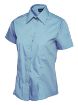 Uneek-Ladies-Poplin-Half-Sleeve-Shirt