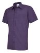 Uneek-Mens-Poplin-Half-Sleeve-Shirt